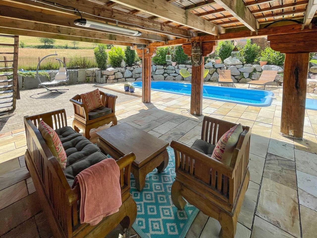 Ferienhaus Kappel Mit Pool 프라이부르크 임 브리스가우 외부 사진