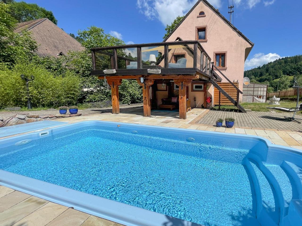 Ferienhaus Kappel Mit Pool 프라이부르크 임 브리스가우 외부 사진